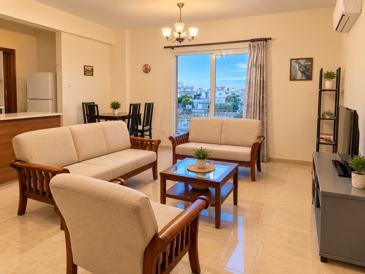 2-BEDROOM 2 BATHROMS APARTMENT FOR RENT | OROKLINI, LARNACA πΆ β¬750/month
