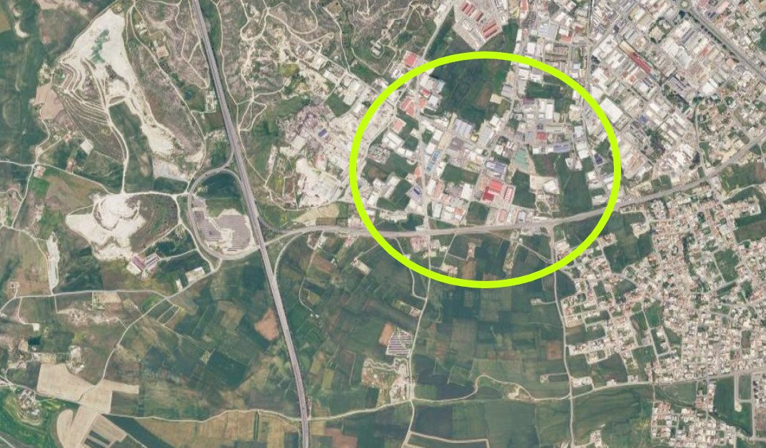 Industrial Land in Aradippou area Larnaca