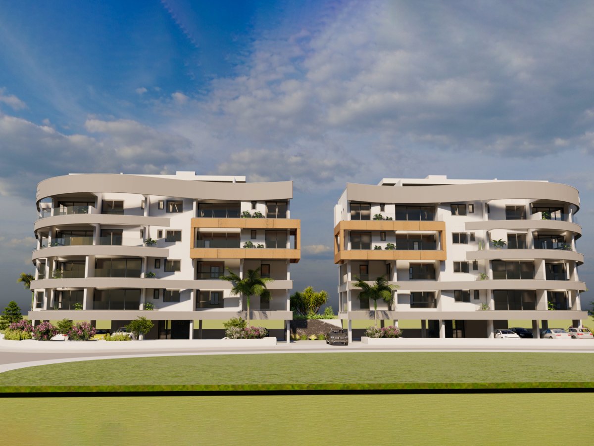 2-Bedroom Apartment with Roof Garden in new marina area larnaca