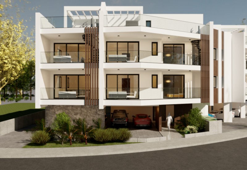 3 bedroom 2 bathroom Penthouse Apartment in Vergina Larnaca