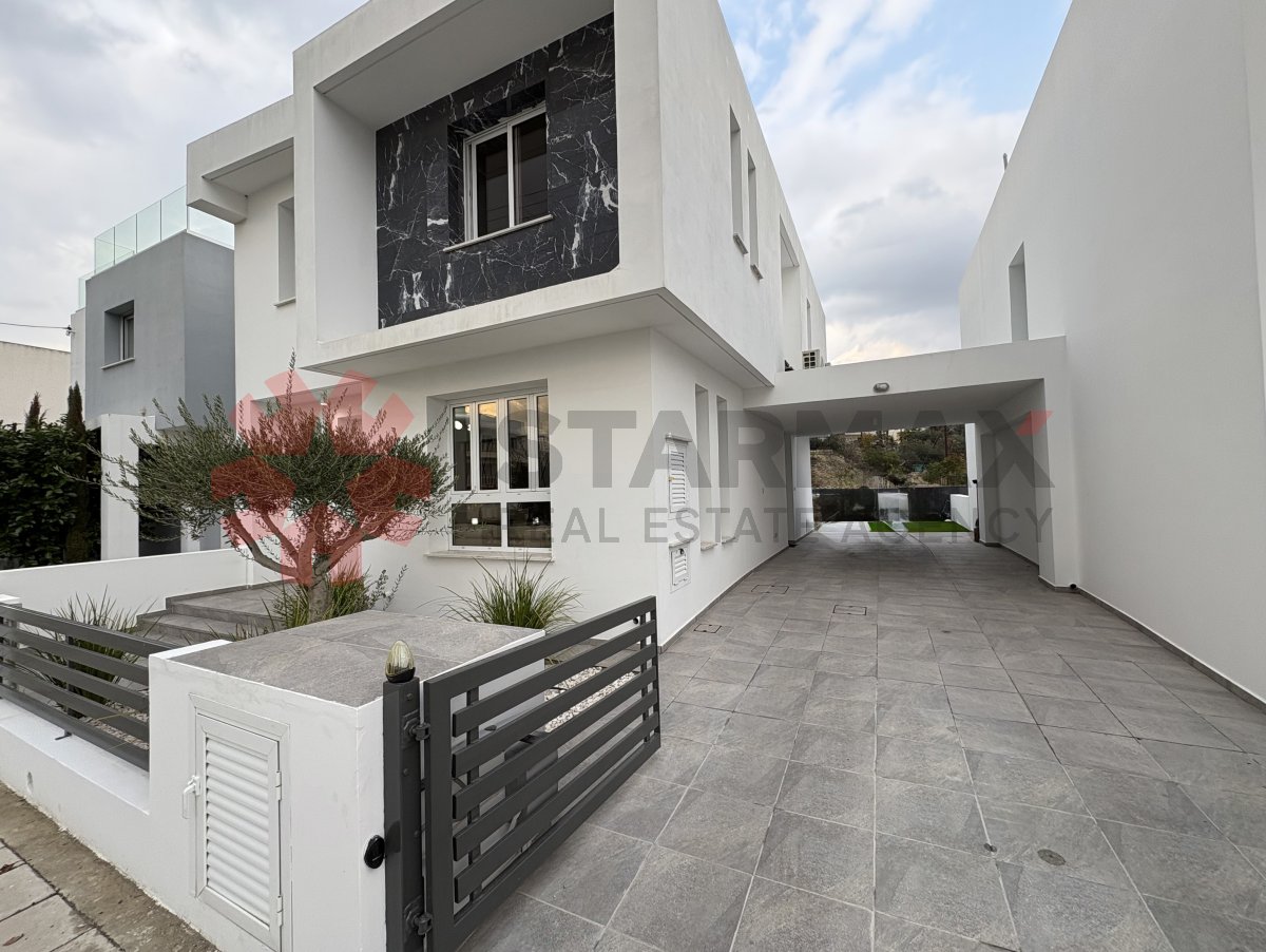 MODERN 3 BEDROOM FAMILY DETACHED HOUSE IN LIVADIA