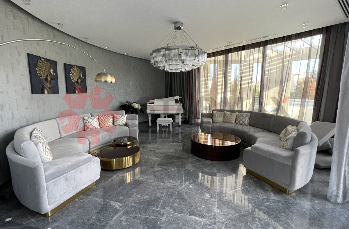 A UNIQUE DESIGNER VILLA WITH 5 BEDROOMS, JUST 200 METERS FROM THE SEA IN LIMASSOL