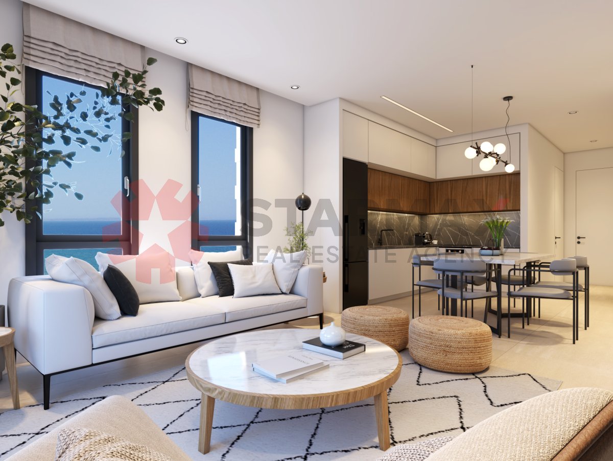 BRAND NEW SEAVIEW- 2 BEDROOM APARTMENT IN LARNACA MARINA AREA