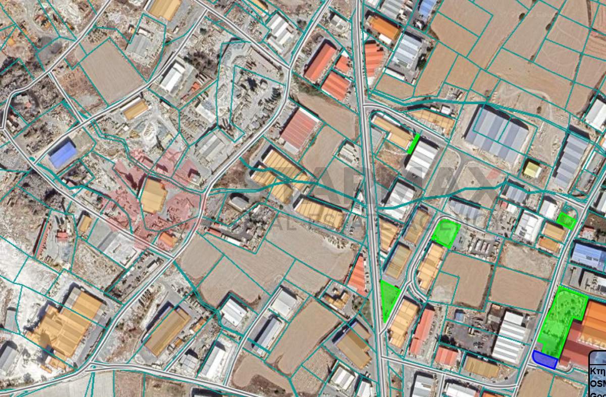 5960sqm Industrial Land Aradippou Larnaca