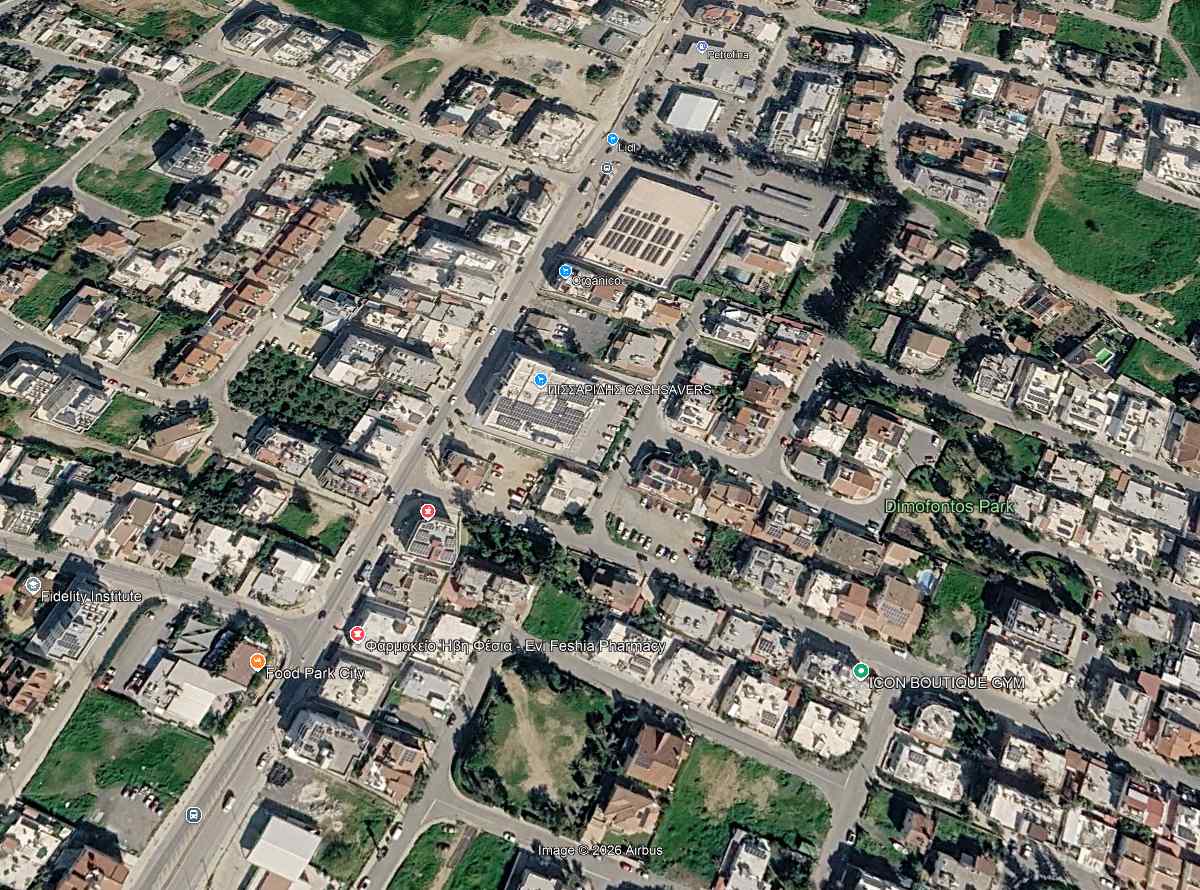 Commercial Plot 510sqm in Strovolos Nicosia